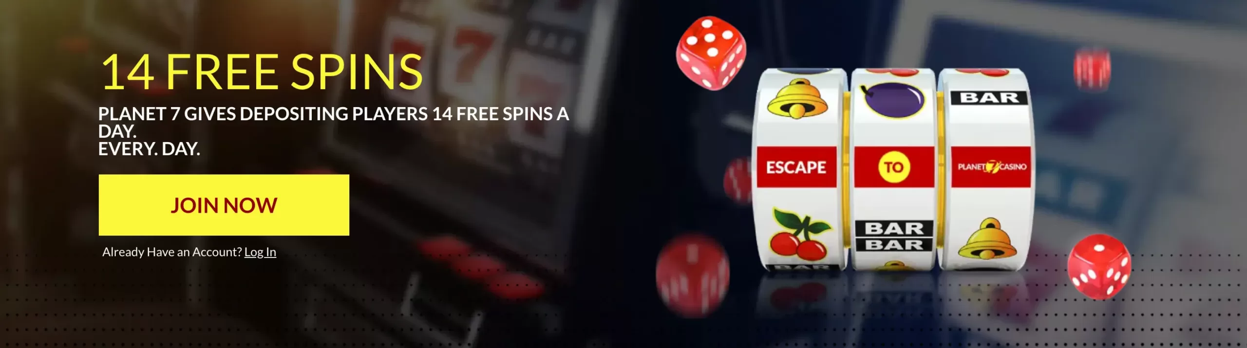 Free Spins at Planet7